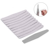 High Quality Stainless Steel Nail File Gray Replaceable Sandpaper Metal Nail File