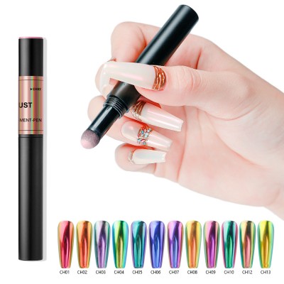 Ice Penetrating Dark Glasses Air Cushion Pen Magic Mirror Powder Nail Pigment