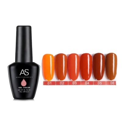 15ml Orange Serious Nail Art Salon Nail Gel Polish UV Gel Resin Nail Polish