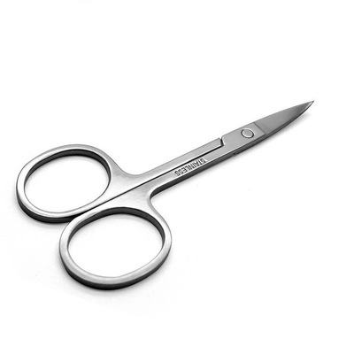 Professional Stainless Steel  eyebrow trimmer hairdressing with comb eyebrow scissors delicate beauty makeup eyebrow scissors